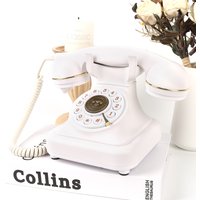 Audio Guest Book Customized Phone Antique Phone Popular Party Wedding Supplies Audio Message Guestbook Rotary Dial Vintage Phone