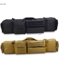 Tactical Hunting Heavy Gun Carrying Bag 1000D Oxford Colored Bullet Air Gun Box Hunting Equipment Bag with Shoulder Strap