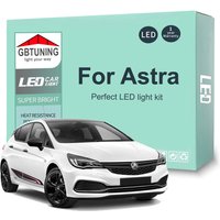 LED Interior Light Bulb Kit For Vauxhall Opel Astra G H J K GTC 1998-2015 016 2017 2018 2019 Car Map Trunk Lamp Canbus No Error