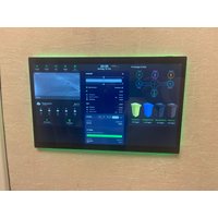 Inwall 15.6 Inch Smart Home Control Panel Android 14 POE Tablet 4G+64G LED lights Relay, RS232, RS485