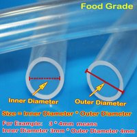 1M Beer Food Grade Flexible Hose Pipe Silicone Tube Soft Rubber Translucent