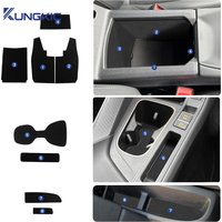 Top Suede For Cupra Terramar 2024 2025 2026 LHD RHD Car Front Rear Doors Map Pocket/Co-Pilot Toolbox Sticker Interior Trim