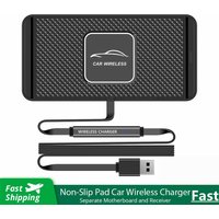 Wireless Charger Car Charger Wireless Charging Dock Pad For iPhone 17-12 X Pro Max Samsung S9 S8 Fast Phone Car Chargers