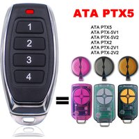 ATA PTX5 PTX-5 Garage Door Remote Control TrioCode GDO PTX-5v1 PTX-5v2 GDO 11v1/6v3/6v4/7v2/7v3/8v3/9v2/9v3 433MHz Rolling Code