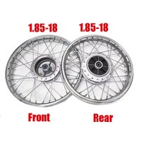 Modified Motorcycle Wheel Rim Complete for Yamaha Jianshe Kawasaki KTM Loncin Honda Jialing Lifan 1.85-18 Front/Rear Spoke Wheel
