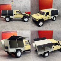 Mangniu Mn82 1/12 Scale Rc Crawler Australian Hunting Off Road Style Rear Cargo Bed Climbing Car For Off Road Hobby Enthusiasts