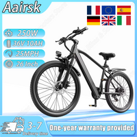 Aairsk GT300 E-bike 250W Motor 36V 10Ah Battery Adult Electric Bike 26 Inch Fat Tire E-Mountain bike Off-road Electric bicycle image 4