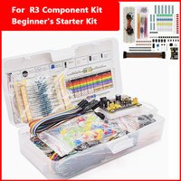 Résistance de condensateur électrolytique de composants électroniques, Kit de platine de prototypage LED 830 trous, paquet de composants UNO R, démarrage pour débutant