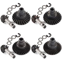 Hardened Steel Overdrive Gear Set 8/24T 8/27T 8/30T 8/33T for Vanquish H10 Optic Phoenix VRD F10 SCX10 AR44 AR45 Capra F9 Portal