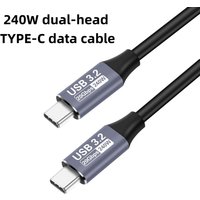 PD 240W USB 3.2 Cable Type C Fast Charging Phone Charger Data Cord 20Gbps Data transmission Wire For iPhone Xiaomi MacBook iPad