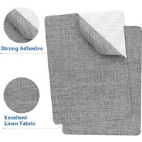 DIY Self Adhesive Linen Fabric Fixing Sheet Linen Repair Patches for Sofa Car Seats Office Chair Boxes Handicrafts Handmade DIY