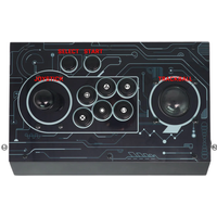 Fightbox R10 Game Controller acrylic iron box Arcade Fight Stick Sanwa joystick Raspberry Pico Board With Trackball For PC/PS3