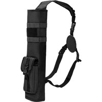 Portable Archery Arrow Quiver, Adjustable Tactical Arrow Holder with Pocket for Hunting Bow Shooting