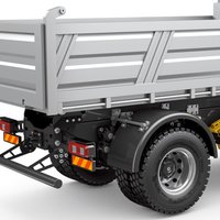 Kabolite 4×4 1/14 RC Dump Truck 5701 Electric Lifting Remote Control Tipper Model 2-Speed Gearbox Lights Sounds System RTR