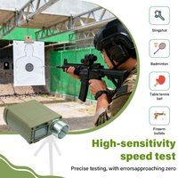 E9800-X LCD Chronoscope Speed Tester Bullet Firing Speed Chronograph Shooting Measuring Instruments