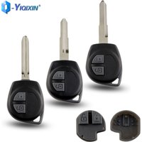 YIQIXIN Car Key Case Replacement Cover For Suzuki Swift Grand SX4 Liana Aerio Vitara ALTO Jimny Vauxhall Agila Fob 2 Button Pad
