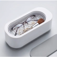 Household Portable Glasses Cleaner Vibrating High-frequency Glasses Automatic Cleaning Instrument Cleaning Machine