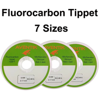 Aventik Fluorocarbon Tippet 30m50m Fly Fishing Tippet Leaders 0X 1X 2X 3X 4X 5X 6X Fly Tippet Leader