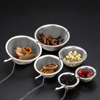 Stainless Tea Infuser Sphere Locking Spice Tea Ball Strainer MeshTea Filter Tool.