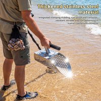 Upgrade Sand shovel stainless steel Metal Detecting Beach Finds Scoop Equipment Garden Gadgets Utensils Supplies Sand Scoop