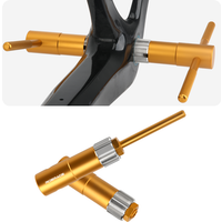 AliExpress riderace Bicycle Bottom Bracket Thread Tapping Tool High Strength Steel BC 1.37X24T MTB Road Bike Frame BB Thread Tap Repair Tools Kit