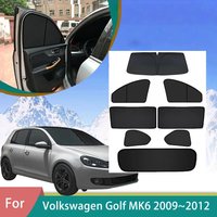 For Volkswagen VW Golf 6 Mk6 5K 2009 2010 2011 2012 Window Curtains Sunshade Shading Privacy Shading Visor Car Auto Par