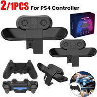 PS4 Controller Paddles, Extended Gamepad Back Button Attachment with Turbo Key, Joystick Rear Buttons for PS4 Gaming Accessories