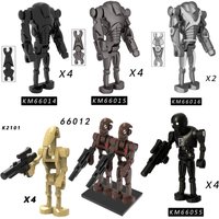 KM66055 Military Movie Series Children's Robot Toy 66012 Model Building Blocks Educational Playset for Boys over 4 Years