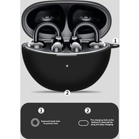Silicone Ear Clip Case for LCHSE Ear Clips Earphones Charging Box Securedly Fit and Precise Cutout D2RC