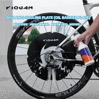 AliExpress NONE Motorcycle Disc Brake Protection Cover Anti-fouling Ultralight Bicycle Washing Disc Guard Universal Bike Motorcycle Cleaning Acc