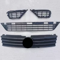 Body Kit Black Top Radiator Grille Grid for Volkswagen vw Touareg 16-18 Botton Net Car Accessories