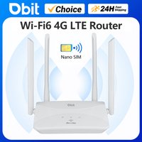 DBIT Wi-Fi6 4G Lte Router 300Mbps Wireless Router 4G WiFi Modem Kompatibel Nicht Contract 5G SIM Karte Hotspot Signal Extender