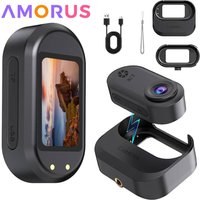 2.7K Outdoor Sports Camera 1.47 Inch HD Screen Thumb Action Came Motorcycle Road Sport Cam Magnetic Attraction Bracket Camera
