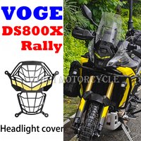 New For VOGE DS800 Rally DS800X Motorcycle Headlight Guard 2025-2026 Stainless Steel Headlight Grille Cover Modified Accessories