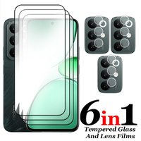 6in1 For Realme C85 4G Glass For Realme C83 C85 Pro Tempered Glass 2.5D Full Cover Screen Protector For Realme C83 C85 Lens Film