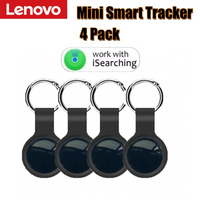Lenovo Mini GPS Tracker System with Find My App Smart Bluetooth Locator for Kids And Pets Anti-Loss Collar GPS Tracker 4Pcs