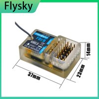 SkyCityFPV FlySky FBr8 8-channel Waterproof Receiver Suitable Remote Control Car/ship Enhanced Version Receiver Long/short FPV