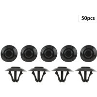 50pcs Nylon Hood Insulation Pad Clips Fastener 001 988 03 25 Fit for Mercedes Benz C230 C320 Sedan C55 AMG E350 CLK550