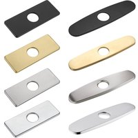 Sink Sink Base Decorative Panel Faucet Deck Plate Tap Cover Deck Plate Bathroom Faucet Escutcheon Plate Faucet Plate Hole Cover