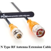 N Type Male to Female Coaxial Cable RG58 50 Ohm Low Loss RF Antenna Extension Cable for Ham Radio, Signal Booster, 3G 4G LTE