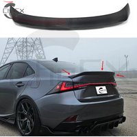 For Lexus IS200t IS250 IS300 IS350 2014-2020 Carbon Fiber Rear Trunk Lid Spoiler Wing AR Style Decklid Tail Wing for Car