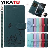 Leather Case For Samsung Galaxy A3 A5 A6 A7 A8 A9 J3 J5 J4 Plus J6 J7 Prime On5 On7 2016 2017 2018 Flip Wallet Stand Phone Cover
