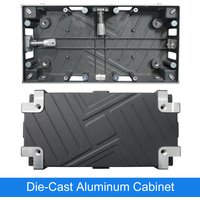 LED Display 320x160mm Indoor Front Maintenance Die-Cast Aluminum Cabinet Suitable For P2 P2.5 P4 P5 P10 Matrix Panel Empty Box