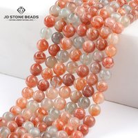 Natural Tanzania Arusha Stone Bead Round Loose Spacer Beads 6 8 10mm For Jewelry Making DIY Bracelet Necklace Accessories