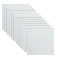 Sale 12 Sheets 10mil Mylar Sheet 12 X 12 Inch Milky Translucent PET Blank Stencil Making Sheet (10mil)