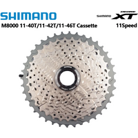 Shimano M8000 Cassette 11S 11-40T 11-42T 11-46T DEORE XT MTB Bike Bicycle Freewheel M8000 Cassette Bicycle K7 1PCS Original