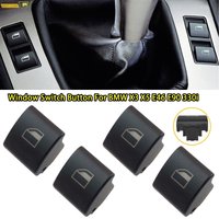 4Pcs Car Accessories Power Window Switch Button Cover For BMW 323i 325i 328i 330i 330xi 3 Series E46 X5 E53 X3 E83 61316902183