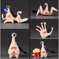 5pcs/Set Parasyte Miggy Blind Box Anime Collectible Pvc Mini Action Figures Cute Model Dolls Trendy Toys Creative Gifts