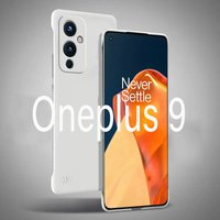 Solid Candy Color Frameless Hard PC Back Cover Case For Oneplus 9 9R 9Pro 8 8 Pro 8T ShockProof Ultra Thin Cases