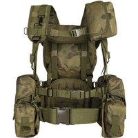 YAKEDA Tactical Vest Chest Rig MOLLE Combat Outdoor Trekking Hunting Hiking 3D Rucksack Durable Quick Drying Bellyband